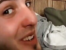 Str8Thugs. com - Straight thug Axel strums his cock while playing with his guitar