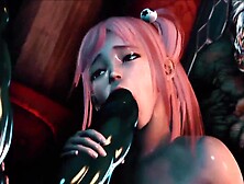 That Babe invited her ally to the party but didn't say.. Team Fuck porn animation where unattractive studs bang angels