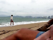 Public Cock Flashing - I watch that u're wanking to me and I wanna assist u cum!