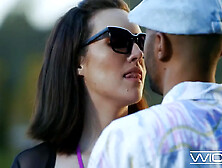 Cant Help But Sucks And Ride A Big Cho With Freya Parker And Oliver Davis