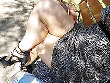 I Caught A Sexy Milf In The Park For A Sex Party.  Outdoor