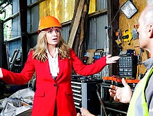 Denice K's big tits action by MYLF