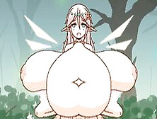 Extrem Cum Inflation Elf's Breeding - Animation By Fullkura