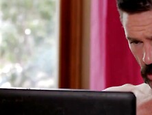 Unexpected Encounter - Hot MILF Fucks Her Step-Son's Friend In The Ass And Gets A Facial Load Of Sperm!