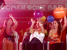 Brazen Wives Slurping Strippers Swinging Dicks At Hen Night