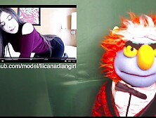 Valentino reacts to "Micro dick joi - lilcanadiangirl"