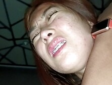 Pinay hindi kinaya ang laki ng tite ng boyfriend (Pinay can't handle the size of wang)-SingCan