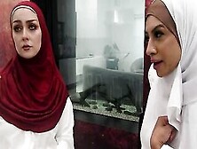 Creampie My Hijab Wife And Mistress 2