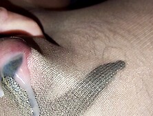 Leech Feeding Cock Makes Me Cum Through Pantyhose