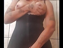 Melissa Devassa bought a brace over the internet and when she received it,  she was already horny.  Also on the 16th day of quaran