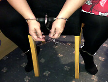 Wife Cuffed To Chair