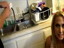 Busty Blonde's Epic Deepthroat