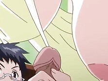 Hentai girl licks a big dick and gets all juicy during sex