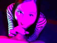 Blowjob By Tiny Slut! Cum In Mouth!