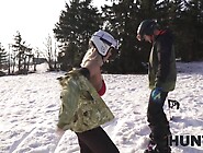 Hunt4K.  When Husband Is Loser,  Wife Fucks Any Skier