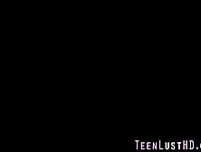 Teen beauty in glasses