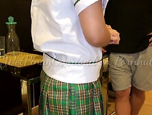 College Girl Pinay Pummeled and Creampied by her Landlord