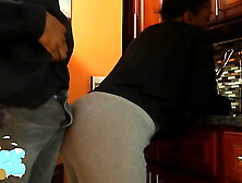 Step Sister Groped While washing the Dishes