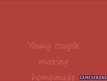 Hot Teen Couple Home Alone Fuck On Live Webcam