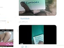 cumtribute | vente en Calia Qadehs | un dia en twitter