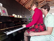 I Pounded Spunk Onto My Piano Teacher