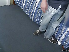 Cock Virgins Steve Stiffer Rubbing One Out In Dorm Room