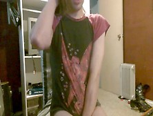 Ladyboy Masturbation,  Amateur