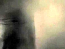 Hunter voyeurs girl changing in changing room through hole