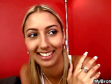 Czech golden-haired gf cheating with his bro