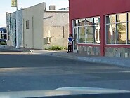 Latina slut in the car