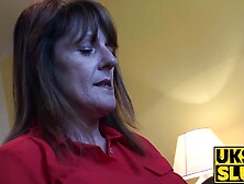 Uksubsluts. Com - Divorced Mature Lady Pandora's Submissive Sex Delight