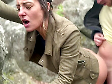 French Housewives Unleash Outdoor Passion in Steamy Threesome