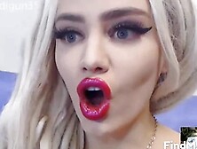 Jizzy cream Natasha freaks on my CUm Cock