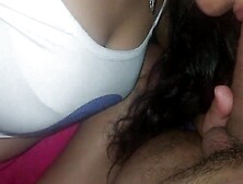 My stepsister suggests me a fellatio in swap for my silence