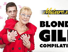 Hot Blonde Gilf Hardcore Compilation