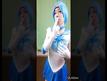 Sailor Moon Cosplay Cum