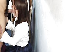 一年前まで履いていた女◯高生制服でフェラ抜きしてもらった。【素人】