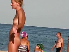 Real Amateur Nudist Beach Close-Up Voyeur Beach Video