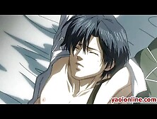 Hentai boy with hands tied gets screwed