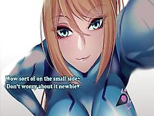 Hentai Joi - Samus Aran Tries To Train You...  (Vanilla,  Titjob,  Ruined Orgasm,  Mind Break, Heartbeat)