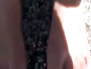 FF24 Candid Feet in a Parking Lot