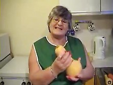 Granny Fucks Fruits