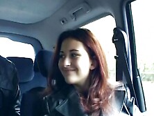 Pretty German brunette fucked in threesome