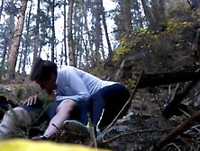 I creampied my real ex outdoors