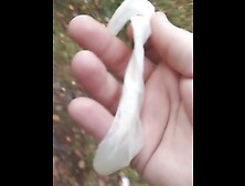 I found used condoms.  Drank the spunk from him and jerked off his hairy meat