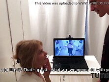 TUTOR4K. Dude prefers sex with older sweethearts and has temptation plan for trainer