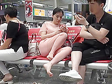 Asian Real Candid Very Nice Feet