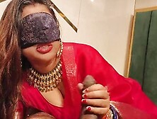 Indian Stepmother Caught Her Stepson Jerking With Her Panties And Fucked Her