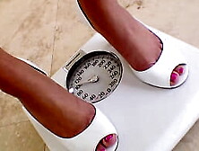 KACEY JORDAN Cute Petite Skinny Spinner 19 YO Fucked by Big Cock and Gets Facial Cum Load