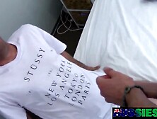 Lewd Australian Harvey Implores For Randy Massive Knob